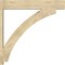 Ekena Millwork Thorton Block Rough Sawn Outlooker, Douglas Fir, 8"W x 44"D x 44"H OUT08X44X44THR05RDF - alternate 2